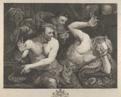 Joseph tlumočí sny faroahova vrchního komorníka a pekaře, 1766. od Alexander Bannerman