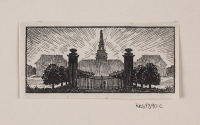 Dánština:  Hertze "Posthuset i Hirschholm". od Alexander Blom