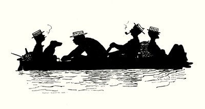 Ilustrace pro We Three and Troddles (litografie) od Alexander Carruthers Gould