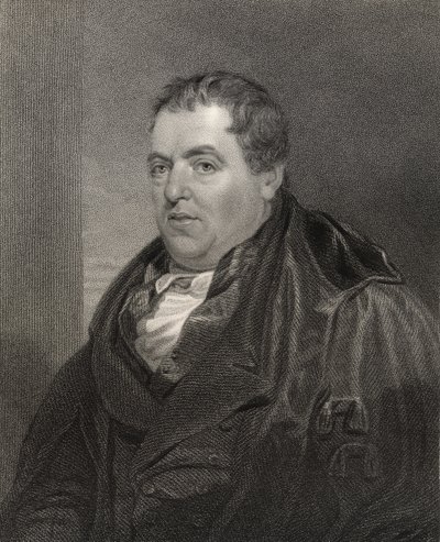 Sir John Leslie, vyrytý H. Cookem, z 