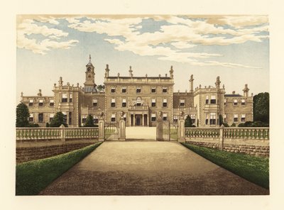 Bulwell Hall, Nottinghamshire, Anglie. od Alexander Francis (after) Lydon
