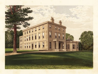 Carnanton House, Cornwall, Anglie. od Alexander Francis (after) Lydon