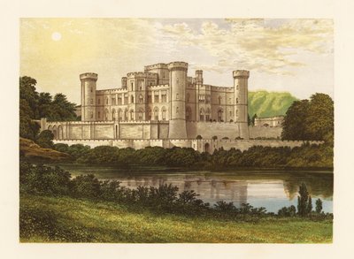 Hrad Eastnor, Herefordshire, Anglie. od Alexander Francis (after) Lydon
