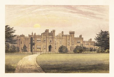 Garnstone, Herefordshire, Anglie. ,1880 (rytina) od Alexander Francis (after) Lydon