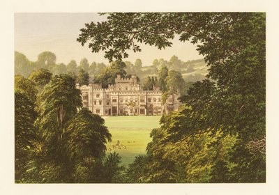 Hrad Hampton Court, Herefordshire, Anglie. od Alexander Francis (after) Lydon
