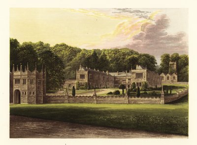 Lanhydrock House, Cornwall, Anglie. od Alexander Francis (after) Lydon