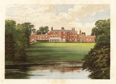 Lawton Hall., Cheshire, Anglie. od Alexander Francis (after) Lydon