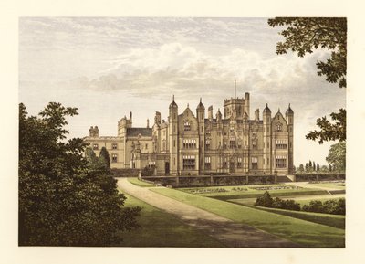 Merevale Hall, Warwickshire, Anglie. od Alexander Francis (after) Lydon