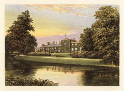 Netherhall, Cumberland, Anglie. ,1880 (rytina) od Alexander Francis (after) Lydon