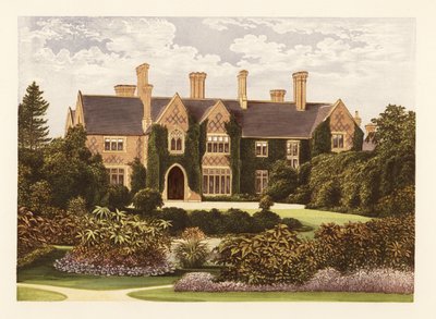 Oxley Manor, Staffordshire, Anglie. od Alexander Francis (after) Lydon
