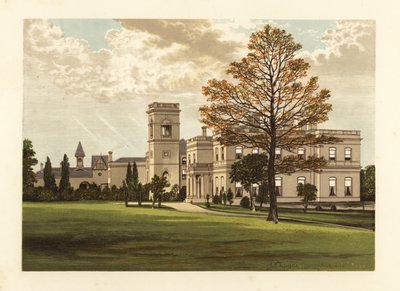 Stowlangtoft Hall, Suffolk, Anglie. od Alexander Francis (after) Lydon