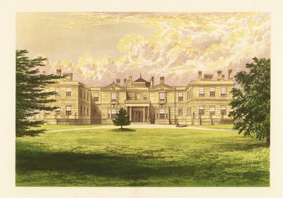 Swithland Hall, Leicestershire, Anglie. od Alexander Francis (after) Lydon
