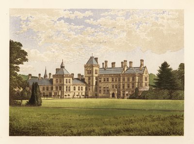 Walton Hall, Warwickshire, Anglie. od Alexander Francis (after) Lydon