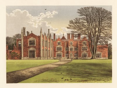 Witchingham Hall, Norfolk, Anglie. od Alexander Francis (after) Lydon