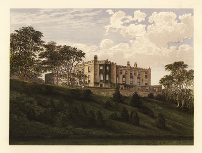 Workington Hall, Cumberland, Anglie. od Alexander Francis (after) Lydon