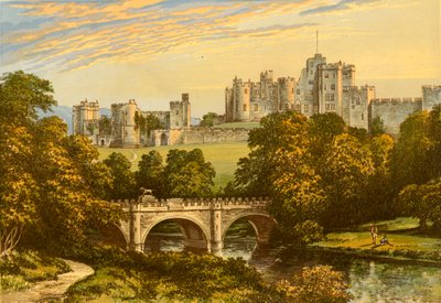 Hrad Alnwick od Alexander Francis Lydon