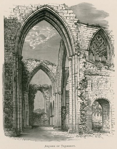 Boltonské převorství, Arches of Transept od Alexander Francis Lydon