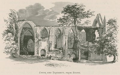 Bolton Priory, chór a transept, od jihu od Alexander Francis Lydon