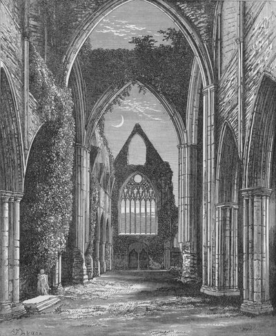 Choir, Looking West, Tintern Abbey, c1885, 1897 od Alexander Francis Lydon