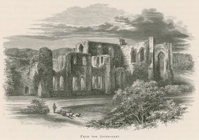 Furness Abbey, z jihovýchodu od Alexander Francis Lydon