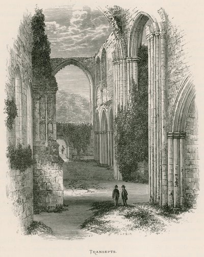 Furness Abbey, Transepts od Alexander Francis Lydon