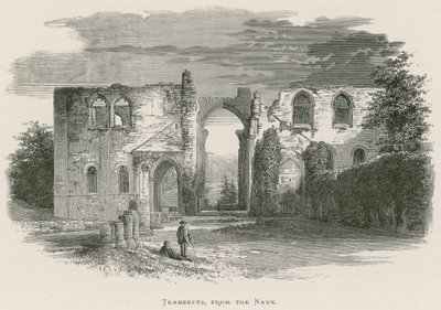 Furness Abbey, Transepty, Z Nave od Alexander Francis Lydon