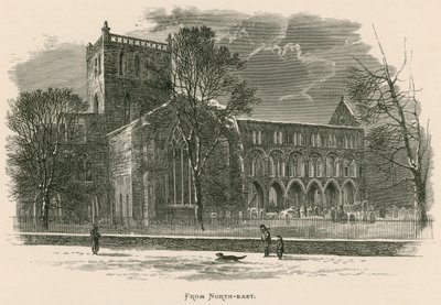 Jedburgh Abbey, ze severovýchodu od Alexander Francis Lydon