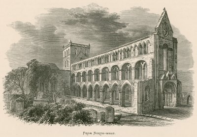 Jedburgh Abbey, od severozápadu od Alexander Francis Lydon