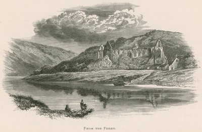 Tintern Abbey, Z trajektu od Alexander Francis Lydon