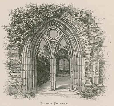 Tintern Abbey, Sacristy Doorway od Alexander Francis Lydon