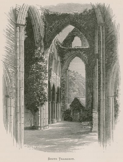 Tintern Abbey, South Transept od Alexander Francis Lydon