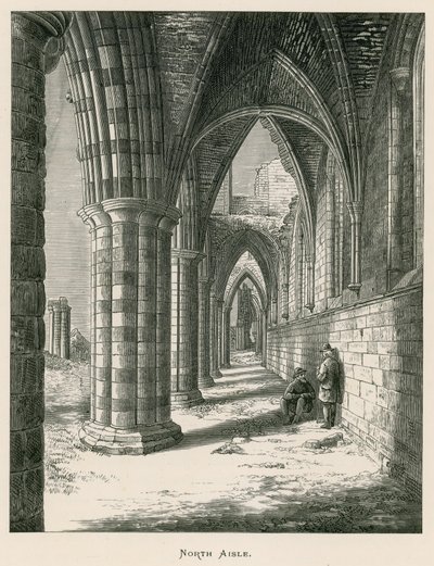 Whitby Abbey, North Aisle od Alexander Francis Lydon