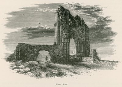 Whitby Abbey, West End od Alexander Francis Lydon