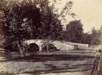 Burnside Bridge, Across the Antietam, poblíž Sharpsburg, č. 1, září 1862, 1862. od Alexander Gardner