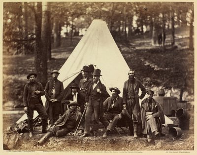 Válečné události: Průvodce po Potomacké armádě od Alexander Gardner