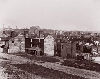 Richmond po evakuaci, 1865. od Alexander Gardner
