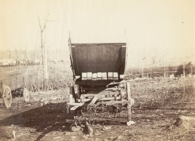 Bez názvu, [Field Telegraph Battery Wagon] od Alexander Gardner
