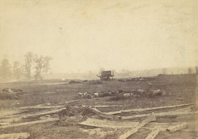 Pohled na bitevní pole Antietam, září 1862, 1862. od Alexander Gardner
