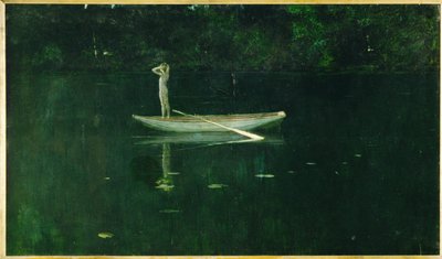 Samota (malba na plátně) od Alexander Harrison