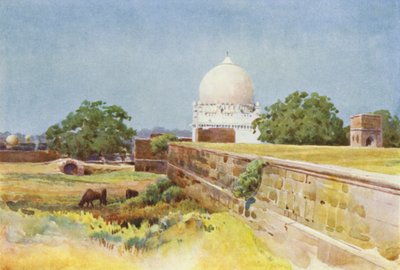 Bezejmenná hrobka, Bijapur od Alexander Henry Hallam Murray
