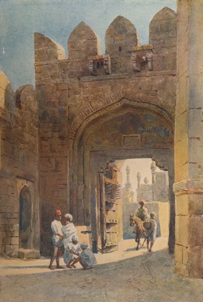 Brána Shahpur, Bijapur, c1880 1905. od Alexander Henry Hallam Murray