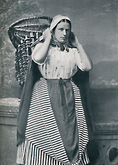 Rybí žena z Newhavenu, Skotsko, 1912 od Alexander Inglis