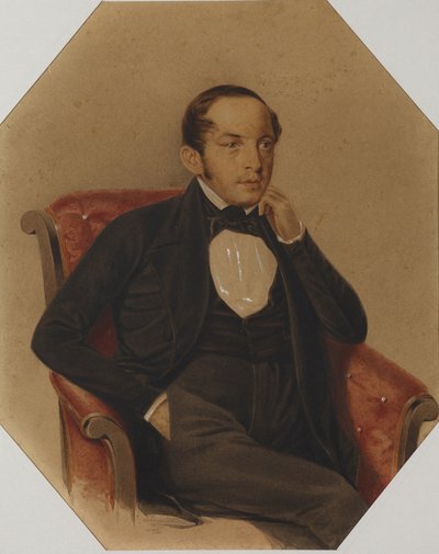 Vasilij Petrovič Zubkov 1799-1862, 1846. od Alexander Ivanovich Klünder