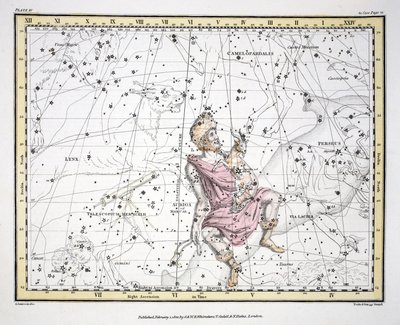 The Constellations (Plate IV) Auriga, Camelopaardalis, Telescopium Herschelli, z 