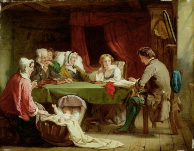 Sabat Eve (olej na plátně) od Alexander Johnston