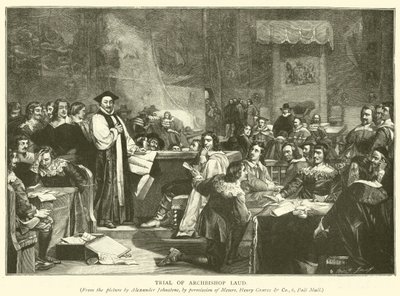 Proces s arcibiskupem Laudem od Alexander Johnston