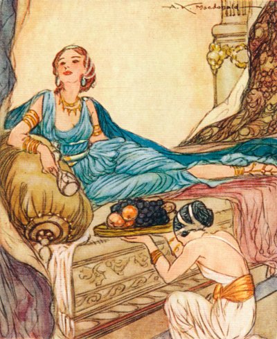 Valeria Messalina c.1720-48, třetí manželka římského císaře Claudia, 1937 od Alexander K. MacDonald