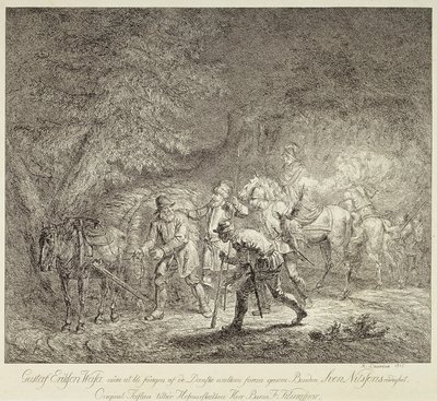 Gustav Vaasa v nákladu slámy od Alexander Lauréus