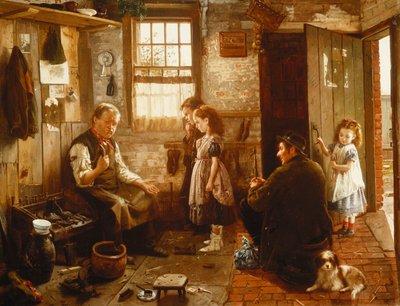 Úzkostné chvíle, 1871 od Alexander M. Rossi