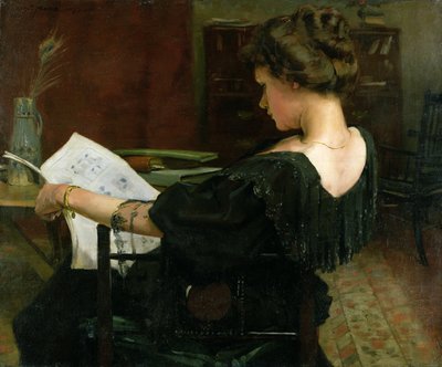 Portrét Helen Gow od Alexander Mann